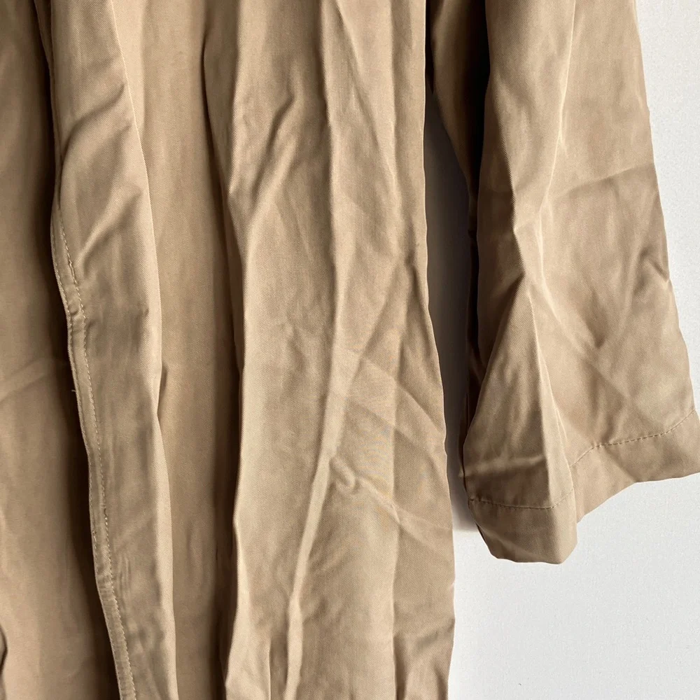 Zara Beige Trench Coat - Picture 3 of 7
